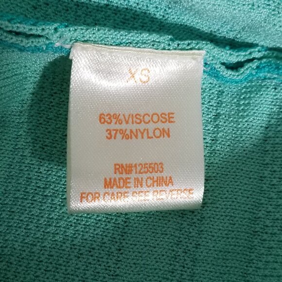 New Torn by Ronny Kobo Barbiecore Knit Mini Dress Off The Shoulder Bodycon XS - Picture 12 of 13